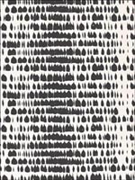 Queen of Spain Black Wallpaper 5005881 by Schumacher Wallpaper for sale at Wallpapers To Go