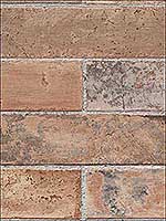 Brick Wallpaper LL29534 by Norwall Wallpaper for sale at Wallpapers To Go