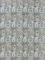 Gleniffer Aqua Fabric F985023 by Thibaut Fabrics for sale at Wallpapers To Go