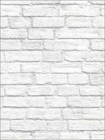 Metallic Brick Textured Wallpaper OY35307 by Paper and Ink Wallpaper for sale at Wallpapers To Go