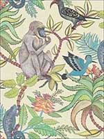 Savuti Cream Multi Wallpaper 1091007 by Cole and Son Wallpaper for sale at Wallpapers To Go