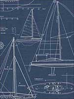 Cape Cod Boats Wallpaper TH51407 by Pelican Prints Wallpaper for sale at Wallpapers To Go