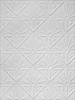 Deco Paradiso Paintable Luxury Vinyl Wallpaper 437RD576 by Brewster Wallpaper for sale at Wallpapers To Go