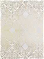 Harlowe White Gold Wallpaper NW3592 by Antonina Vella Wallpaper for sale at Wallpapers To Go