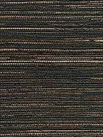 Shandong Charcoal Ramie Grasscloth Wallpaper 273280081 by Kenneth James Wallpaper for sale at Wallpapers To Go