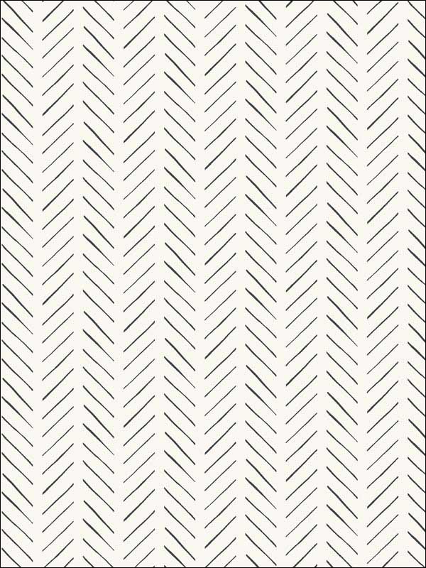 wallpaper sample for Magnolia Home MK1170 Pick Up Sticks Black Wallpaper