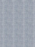 Shirting Plaid Blue Wallpaper HO2167 by Ronald Redding Wallpaper for sale at Wallpapers To Go