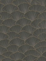 Luminous Ginkgo Gray Wallpaper CI2336 by Candice Olson Wallpaper for sale at Wallpapers To Go