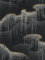 Moonlight Pearls Black Wallpaper OS4261 by Candice Olson Wallpaper for sale at Wallpapers To Go