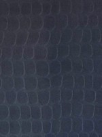 Hyde Indigo Graphic Croc Flock Wallpaper 300564 by Eijffinger Wallpaper for sale at Wallpapers To Go