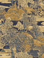 Eastern Garden Wallpaper AF40805 by Pelican Prints Wallpaper for sale at Wallpapers To Go