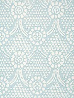 Chamomile Spa Blue Wallpaper T14320 by Thibaut Wallpaper for sale at Wallpapers To Go