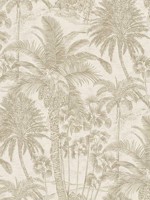 Yubi Gold Palm Trees Wallpaper 4035832549 by Advantage Wallpaper for sale at Wallpapers To Go