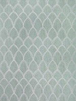 Burmese Aqua Fabric AF73014 by Anna French Fabrics for sale at Wallpapers To Go