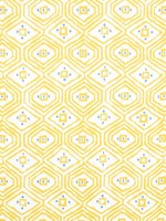 Pass A Grille Yellow Fabric F910615 by Thibaut Fabrics for sale at Wallpapers To Go