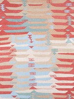 Rio Grande Coral Fabric F913212 by Thibaut Fabrics for sale at Wallpapers To Go