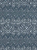 High Plains Navy and White Fabric F913231 by Thibaut Fabrics for sale at Wallpapers To Go