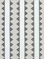 Dhara Stripe Beige and Black Fabric F92939 by Thibaut Fabrics for sale at Wallpapers To Go