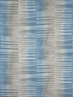Mekong Stripe Spa Blue and Beige Fabric F910092 by Thibaut Fabrics for sale at Wallpapers To Go