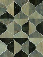 Burlwood Ogee Black Taupe Grey Wallpaper DT5001 by Candice Olson Wallpaper for sale at Wallpapers To Go