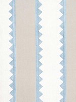 Kismet Stripe French Blue Fabric WTG-253772 by Thibaut Fabrics for sale at Wallpapers To Go