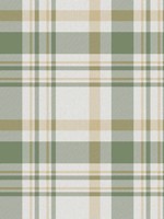 Plaid Green Wallpaper WTG-257375 by Galerie Wallpaper for sale at Wallpapers To Go
