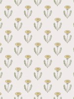 Maskrosen Spring Green Wallpaper WTG-258681 by Scalamandre Wallpaper for sale at Wallpapers To Go