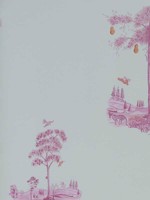 Pear Tree Sunrise Pink Wallpaper WTG-260639 by Andrew Martin Wallpaper for sale at Wallpapers To Go