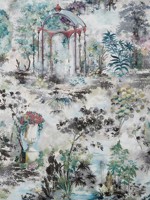 Pavilion 04 Fern Wallpaper WTG-261950 by Maxwell Wallpaper for sale at Wallpapers To Go