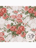 Country Roses Old Rose Pink Wallpaper WTG-263072 by Laura Ashley Wallpaper for sale at Wallpapers To Go