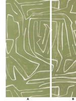 Graffito Fern Wallpaper WTG-263146 by Lee Jofa Modern Wallpaper for sale at Wallpapers To Go