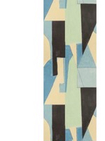 District Paper Cobalt Wallpaper WTG-263159 by Lee Jofa Modern Wallpaper for sale at Wallpapers To Go