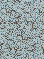 Maldives Spa Blue and Brown Fabric WTG-263734 by Thibaut Fabrics for sale at Wallpapers To Go