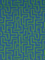 Terrace Lane Blue and Green Fabric WTG-263742 by Thibaut Fabrics for sale at Wallpapers To Go