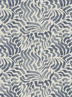 Zora Wave Denim Wallpaper WTG-264043 by York Designer Series Wallpaper for sale at Wallpapers To Go