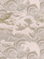 Sea Waves Neutral Wallpaper WTG-265245 by Mind the Gap Wallpaper for sale at Wallpapers To Go