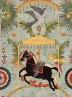 Yennayer Agate Mint Yellow Black Green Red Wallpaper WTG-265282 by Mind the Gap Wallpaper for sale at Wallpapers To Go