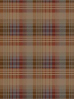 Mulberry Ancient Tartan Red Blue Wallpaper WTG-267050 by Mulberry Home Wallpaper for sale at Wallpapers To Go
