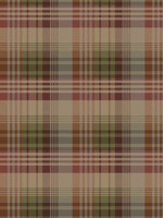 Mulberry Ancient Tartan Red Plum Wallpaper WTG-267051 by Mulberry Home Wallpaper for sale at Wallpapers To Go