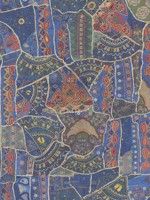 Front Row Jewel Blue Wallpaper WTG-268724 by G P & J Baker Wallpaper for sale at Wallpapers To Go