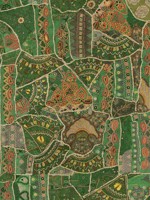 Front Row Jewel Green Wallpaper WTG-268725 by G P & J Baker Wallpaper for sale at Wallpapers To Go