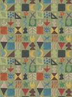 Potato Print Green Wallpaper WTG-268740 by G P & J Baker Wallpaper for sale at Wallpapers To Go