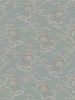 Sumatra Light Blue Beige Wallpaper WTG-269979 by Armani Casa Wallpaper for sale at Wallpapers To Go