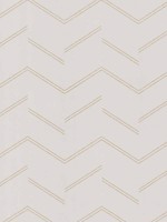 Aviator Gold Abstract Chevron Wallpaper WTG-270187 by Warner Wallpaper for sale at Wallpapers To Go