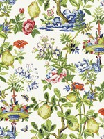 Shantung Garden Bloom Wallpaper WTG-270930 by Scalamandre Wallpaper for sale at Wallpapers To Go