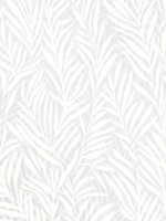 Whispering Leaves White Wallpaper WTG-272263 by Veer Decor Wallpaper for sale at Wallpapers To Go
