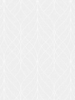 Linework Lattice White Wallpaper WTG-272264 by Veer Decor Wallpaper for sale at Wallpapers To Go