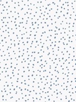 Hand Drawn Confetti Dots Blue Wallpaper WTG-272820 by Veer Decor Wallpaper for sale at Wallpapers To Go