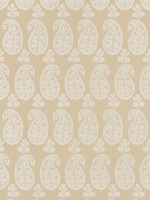 Campainia Paisley Beige Fabric WTG-274720 by Anna French Fabrics for sale at Wallpapers To Go