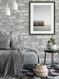 Patton Norwall wallpaper patterns feature faux bricks, stones and marble, textured leaf, grasscloths, and stucco